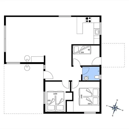 Tatil Evi R950-rodvig-stevns-strandlaugsvej-15-a